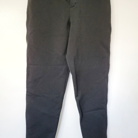 Eddie Bauer Ebtek Schoeller Black Stretch Snow Ski Stirrup Pants Size 12 - Picture 4 of 11